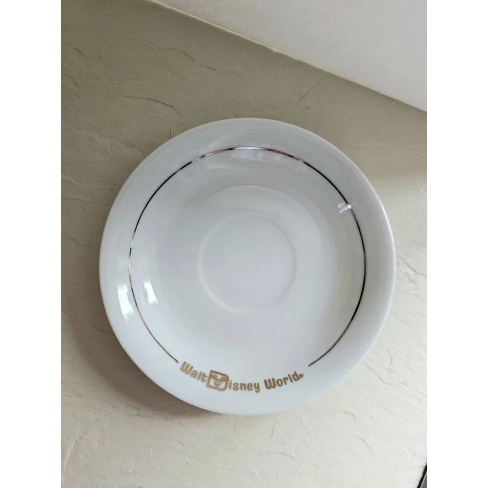 Vintage Walt Disney World Castle Demitasse Cup And Saucer
